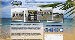Desktop Screenshot of californiacarwashchico.com